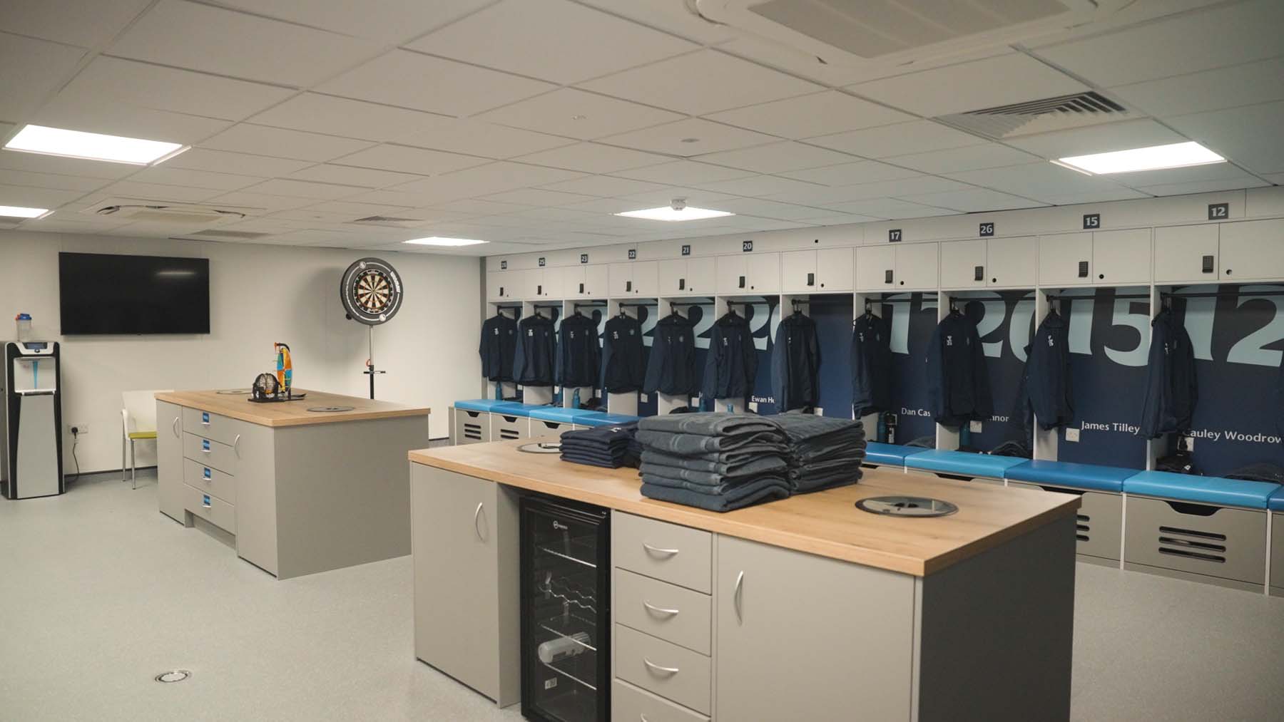 Players and Coaches Changing Rooms